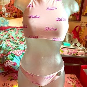 “Babe” Pink Bikini